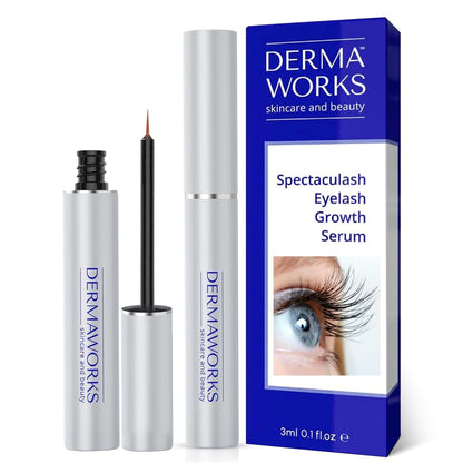 SPECTACULASH XL LASH SERUM for Eyelash Growth - Eyelash Serum to Grow Lashes - Suero Para Pestañas Crecimiento - Lash Conditioner for Growth & Volume Lashes - Sérum Para Pestañas by DERMAWORKS